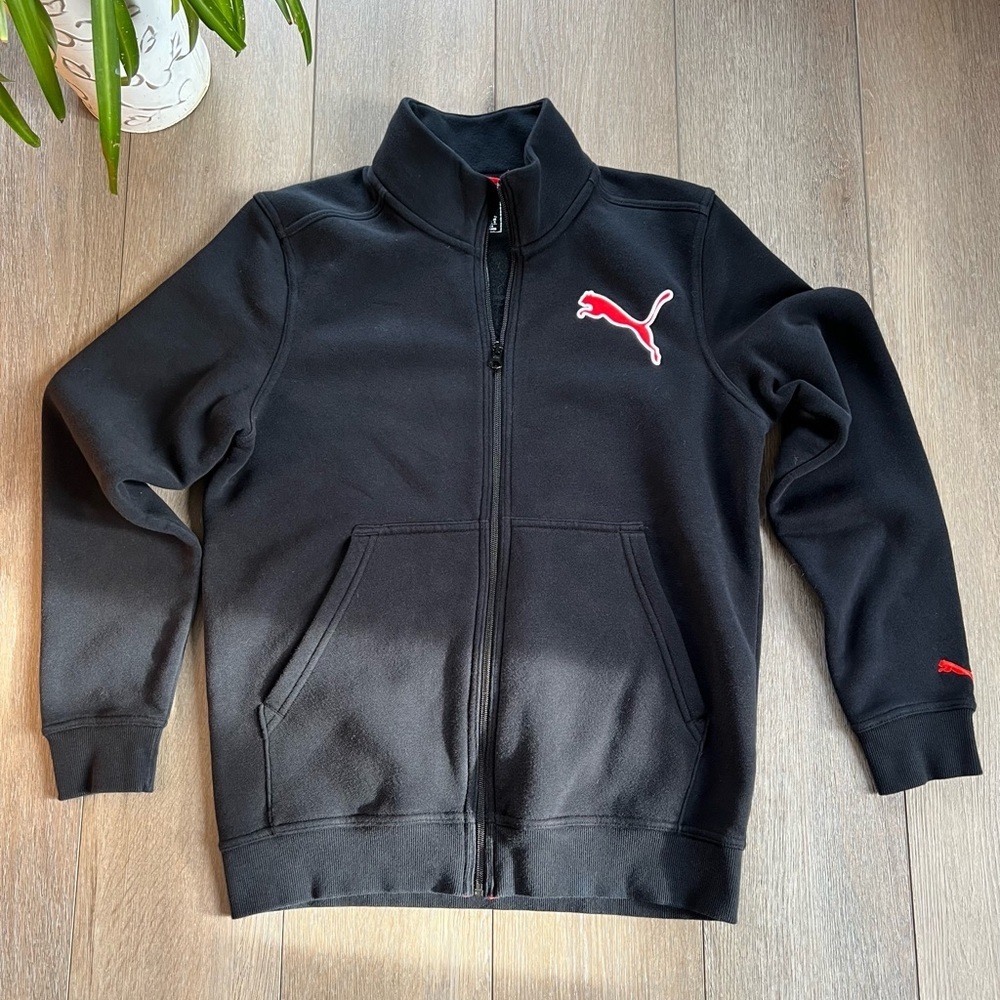 Puma zip up sweatshirt